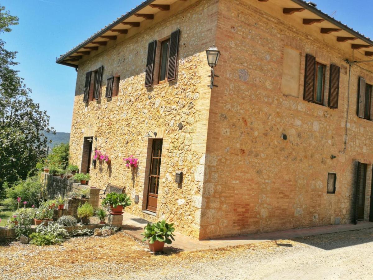 Claudia Vacanza Toscana - Appartamento Nocciolo- 10 Min Da Siena Malignano Buitenkant foto