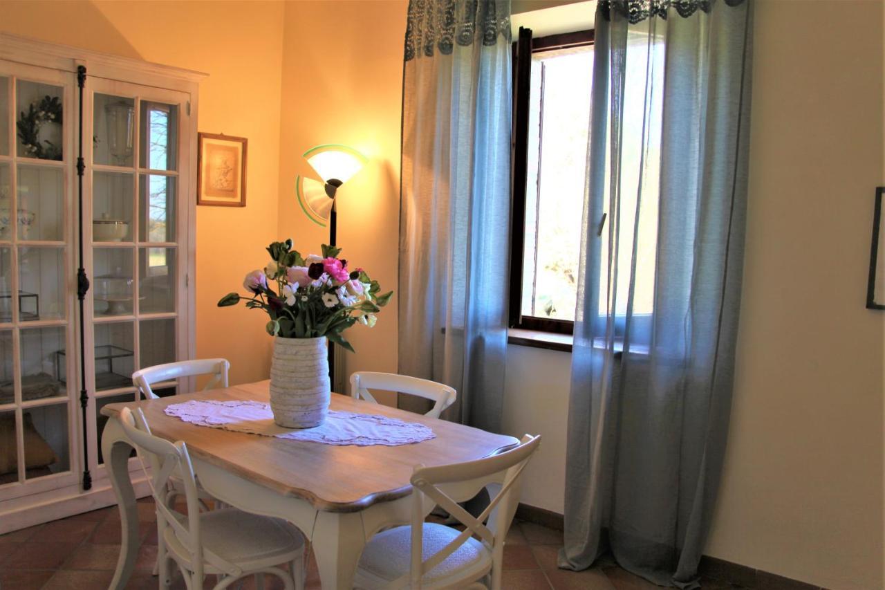 Claudia Vacanza Toscana - Appartamento Nocciolo- 10 Min Da Siena Malignano Buitenkant foto